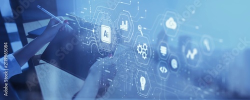 AI Artificial Intelligence Platform for Business Analytics and Data Processing Solutions