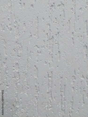 Canvastavla Close-up of a white textured plaster wall with rough stucco finish
