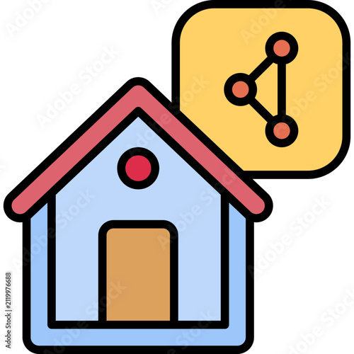 Shared Housing Icon