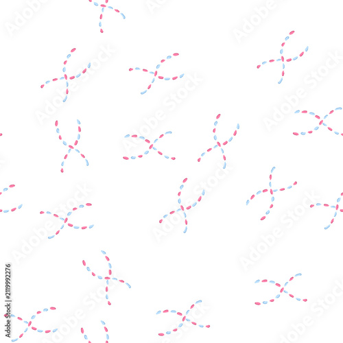 Fotografie pattern replication dna spiral cartoon