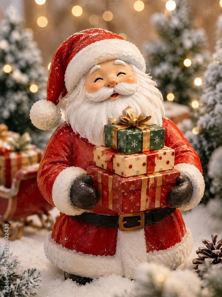 Obraz premium Papai Noel Boneco