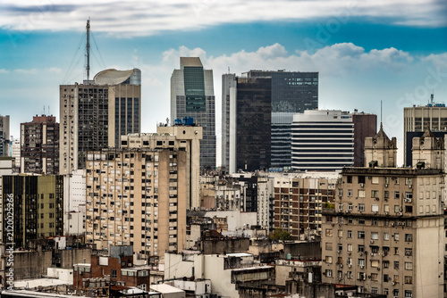 Canvastavla View of Buenos Aires, Argentina