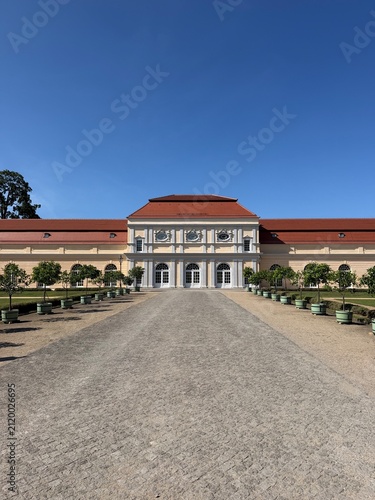 Photography Charlottenburg Palace in Berlin during summer.