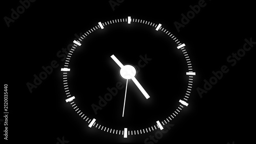 Konstfotografi Stopwatch gauge modules track precise temporal durations using clean white analog hands and rims