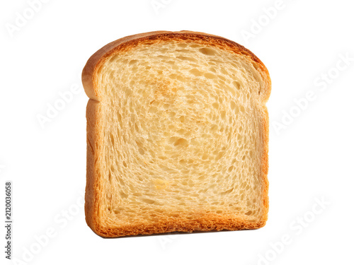 delicious toasted bread pieces on transparent background png