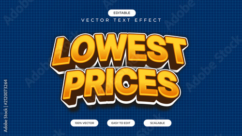 Lowest price text effect 3d text font effect