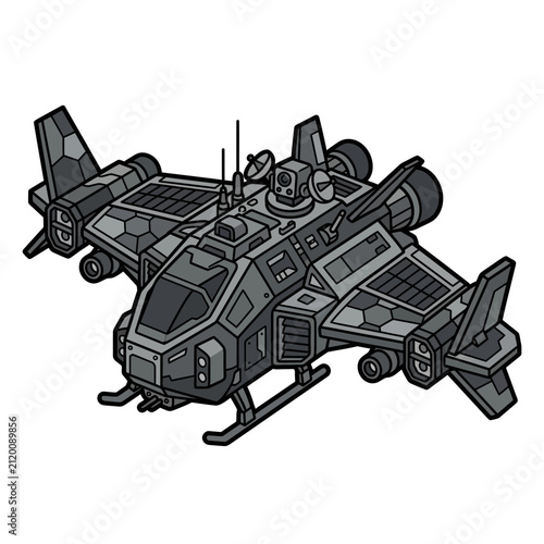 Space Drone Bold Premium Digital Asset Suitable for Design