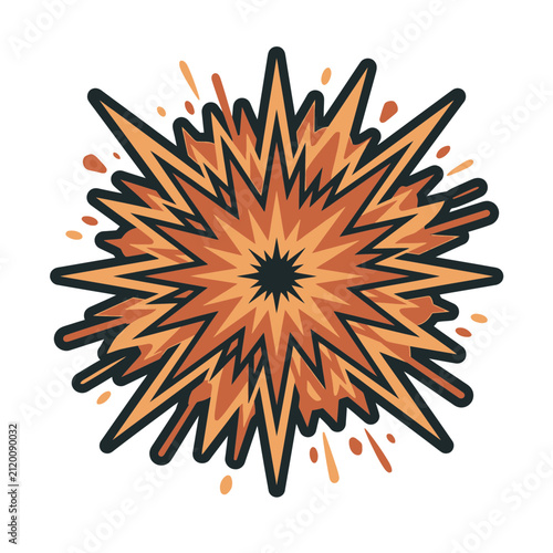 Depicting Supernova Explosion Bold Beautiful High-Quality Stock Image