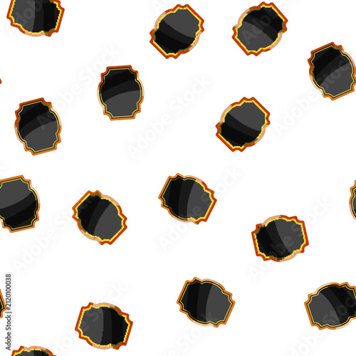 Фотография pattern prestige label golden luxury cartoon
