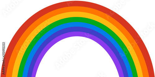 Cute Rainbow Illustration