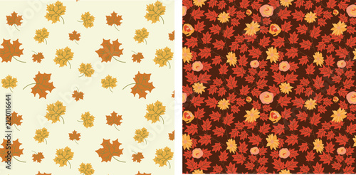 seamless knitted pattern