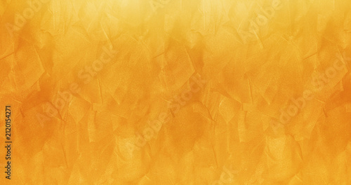Obraz na plátne Gold Brushstrokes texture background