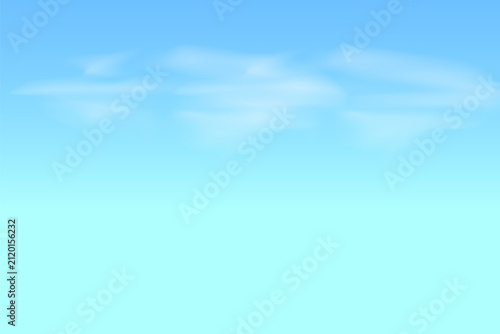 Soft blue sky background with delicate white clouds and a smooth gradient. Perfect for weather, nature, presentations, websites, banners, advertising, design templates, and copy space.