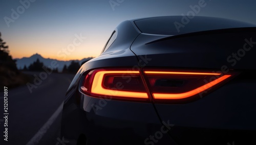 Driver's side back light of a vehicle