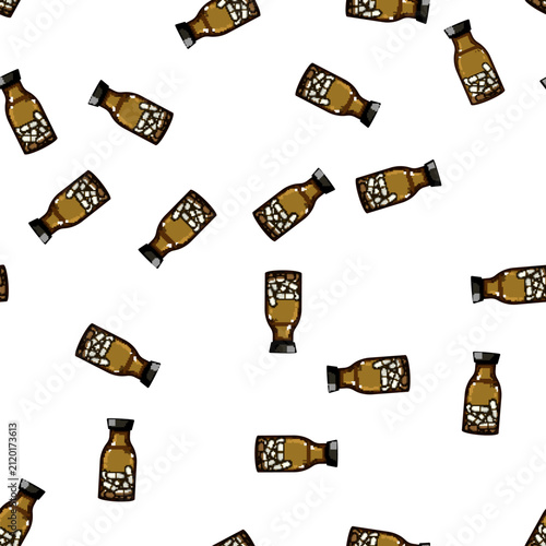 Fotografie pattern penicillin antibiotic pills cartoon