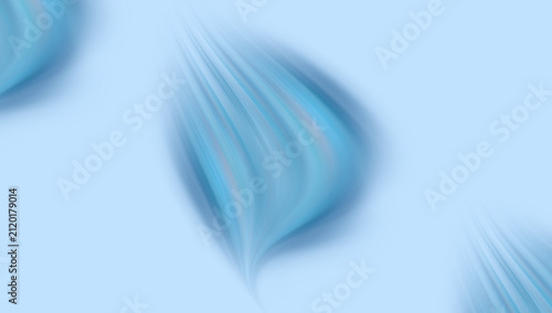 Abstract blue background with soft flowing lines and motion blur effect