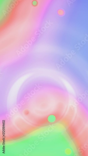 Abstract Bright Green Water Ripple Waves Background with Circular Motion Fluidity