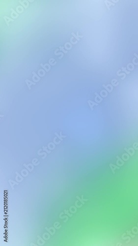 Soft Green and Pink Gradient Abstract Background with Fluid Wave Motion