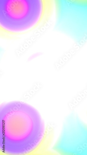 Abstract Glowing Neon Pink and Purple Concentric Circles Gradient Background