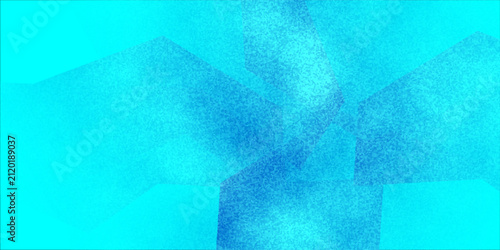 modern abstract blue background design with layers of textured white transparent material in triangle diamond and squares shapes. vector
