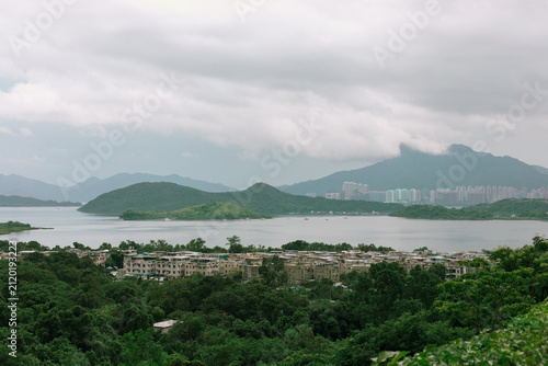 Wall Mural View From Tsz Shan Monastery