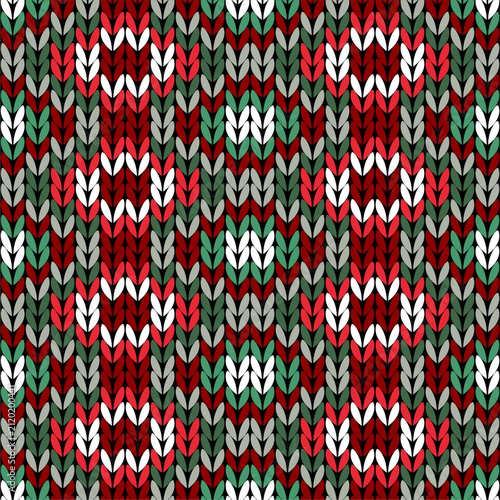 Knitted background pattern wallpaper knitting decorative print handmade textile knitting handiwork	
Christmas new Year colors 