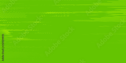 Dots halftone green color pattern gradient texture with technology digital background. eps10