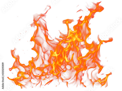 Realistic Fire Trail Overlay PNG Transparent Isolated with Burning Flames Blaze Fiery Glow and Luminous Heat for Creative Background Graphic Illustration.