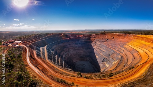 kalgoorlie super pit gold mine in western australia large scale extraction operations