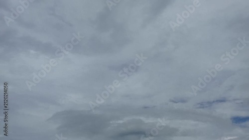 clouds in the sky. time lapse
