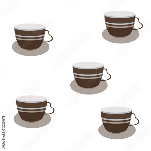set of tea coffee cups
