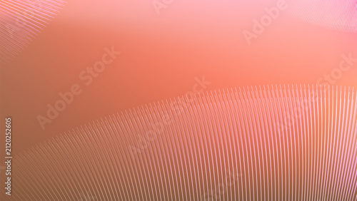Abstract Pink and Orange Swirling Lines Gradient Background