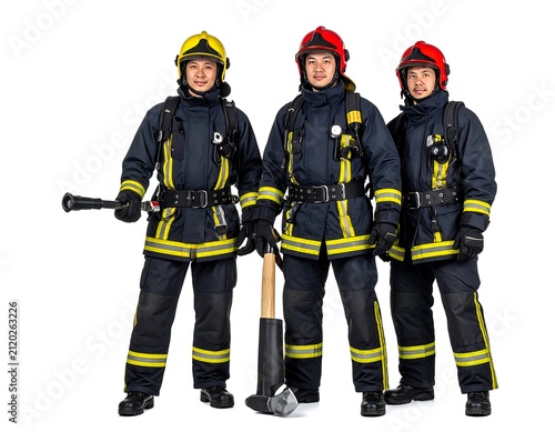 Firefighters Team Ready.