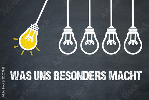 Was uns besonders macht	
