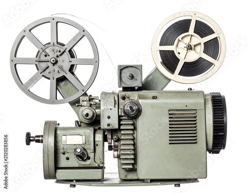 Film Projector Isolated.