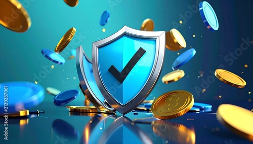 Secure Financial Shield with Moving Coins Dynamic Scene