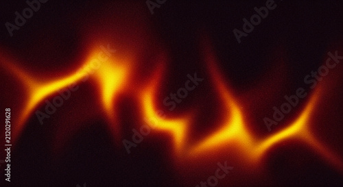 Abstract fiery background with flowing dynamic shapes and vibrant orange and red hues high-quality professional