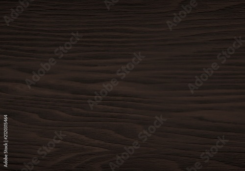 Canvas Print Dark ebony wood surface background with graceful curved grain.