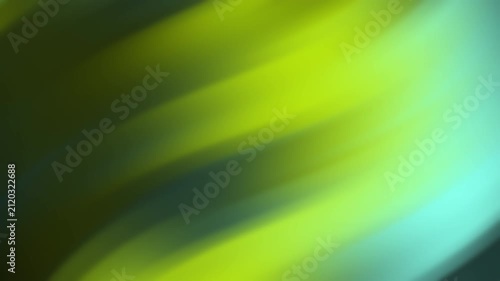 Abstract Green and Yellow Gradient Background with Soft Blurry Motion Waves for Modern Digital Design, Website Banner, or Creative Presentation Wallpaper