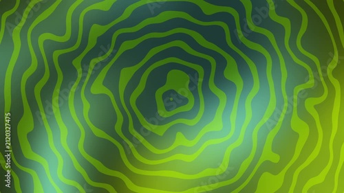 Abstract Green Wavy Pattern with Concentric Organic Lines for Modern Digital Background, Creative Texture, and Graphic Design Wallpaper