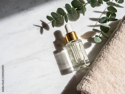 essential oil and lavender