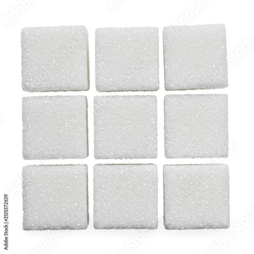 pile of sugar cubes