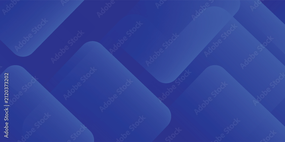 Obraz premium Abstract polygon blue gradient. Minimlaist banner modern shapes design