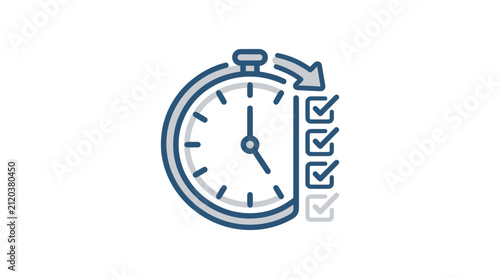 Foto Stopwatch with fast speed timer.