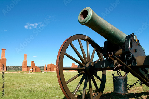 Old Cannon at Fort Union
