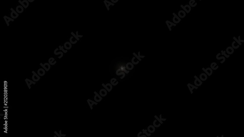 Photography Camera Flash Overlay for Video Editing and Motion Graphics, Paparazzi Flash Animation with Bright Camera Lights and Lens Flare Overlay