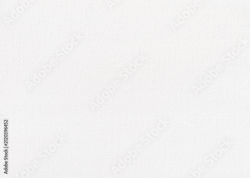 Textured White Primed Canvas Surface Background