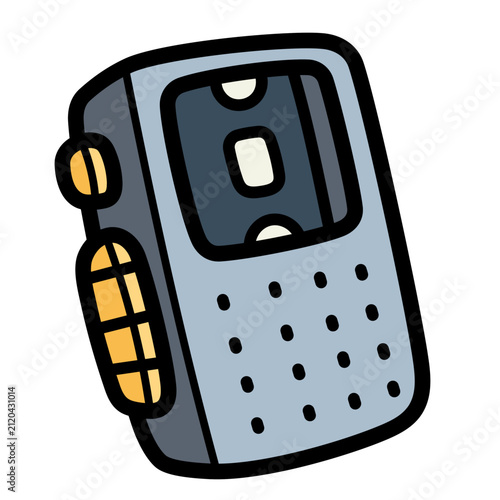 Foto dictaphone illustration