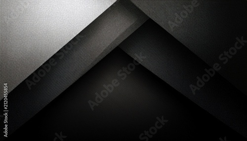Black Silver Grainy Background Black White Abstract Noise Texture Shape Dark Poster Backdrop Elegant Brochure Cover Banner Header Design
