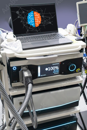 Obraz na plátně High-Intensity Focused Electro-Magnetic Therapy  is a medical treatment for the nervous system
